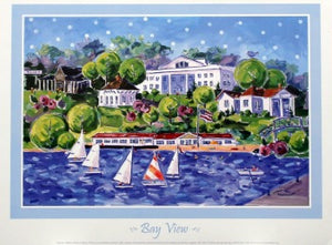 Happy Bay View Poster