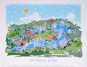 Happy Walloon Poster