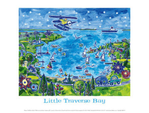 Happy Little Traverse Bay Poster