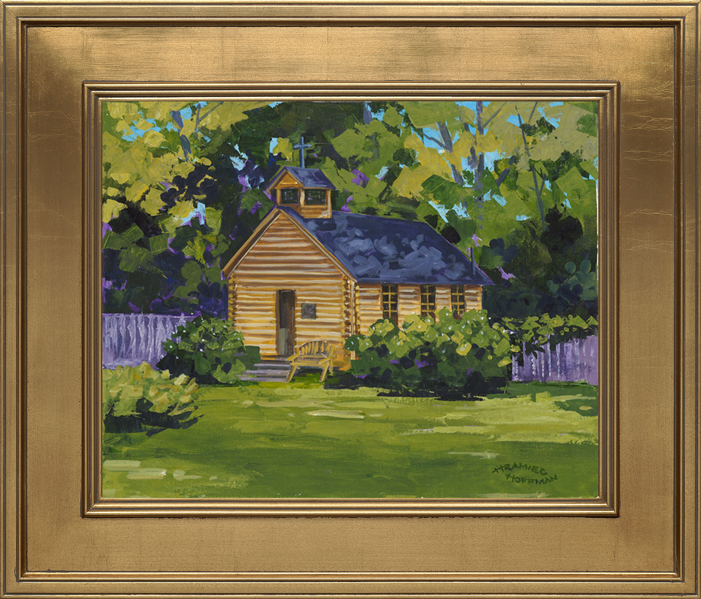 Old Mission Cabin - Original Painting