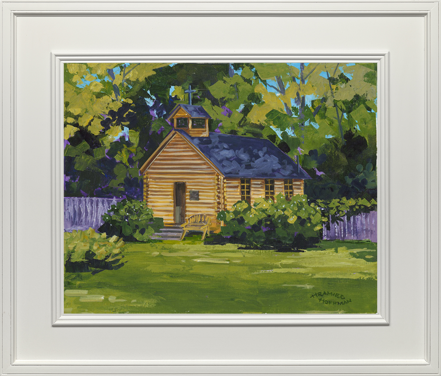 Old Mission Cabin - Original Painting